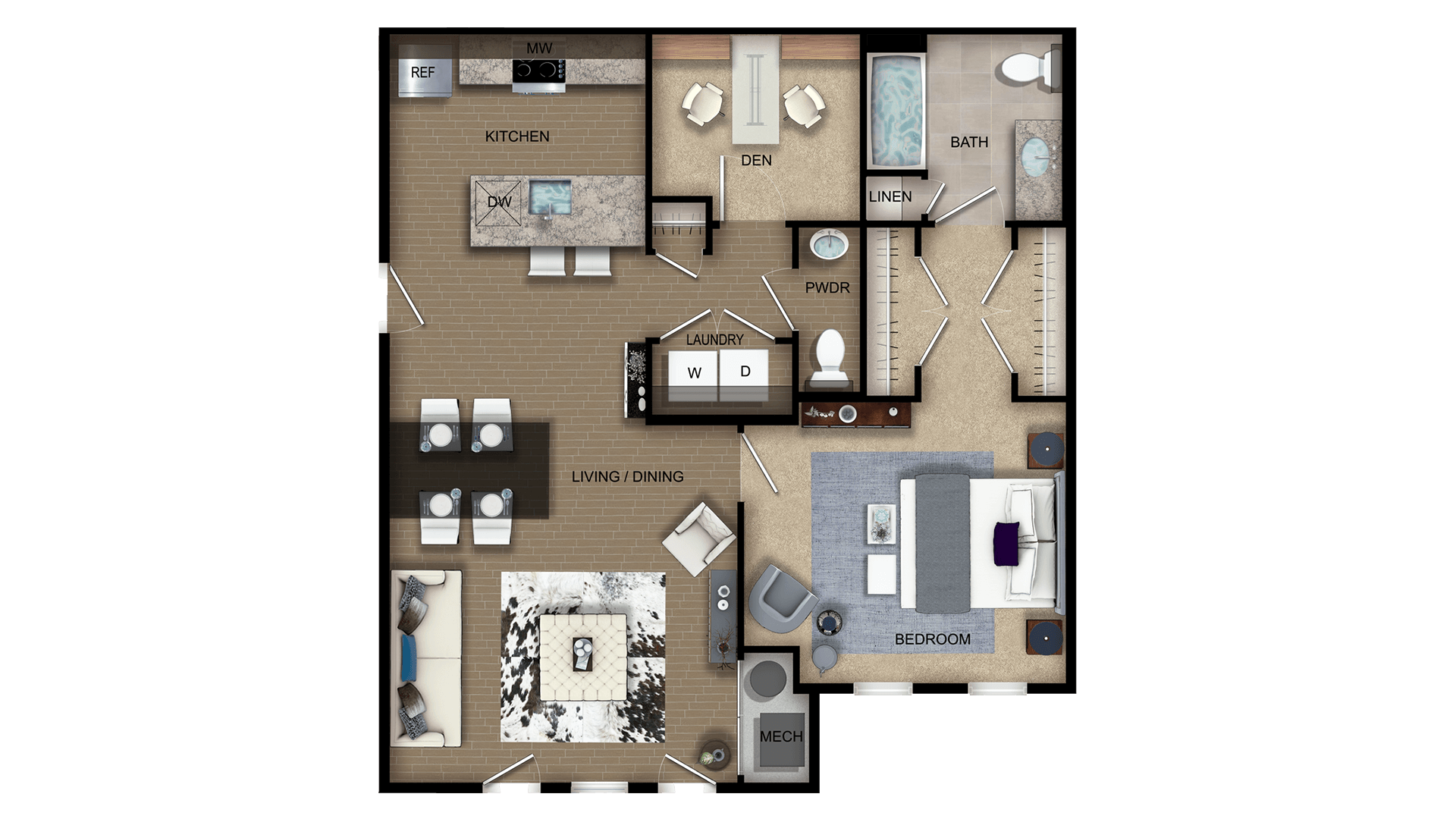 12 BR Floor Plans for Apartments & Townhomes Station Village at Avenel